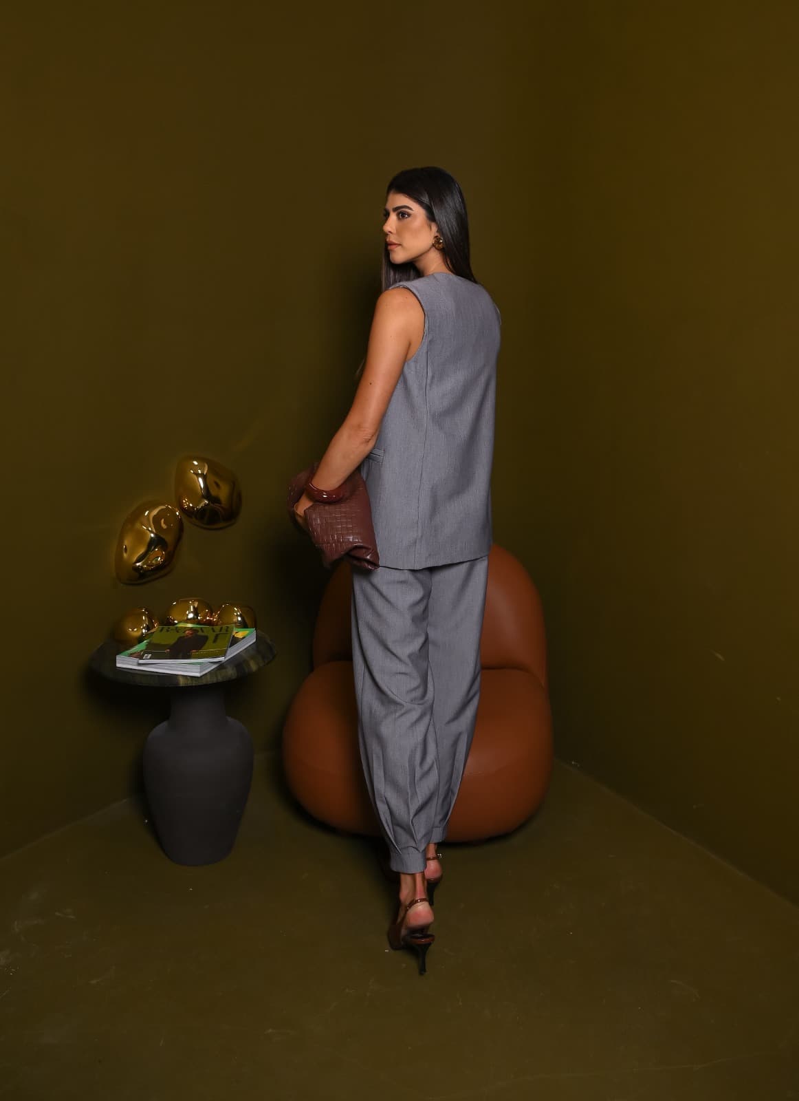 Calça de alfaiataria