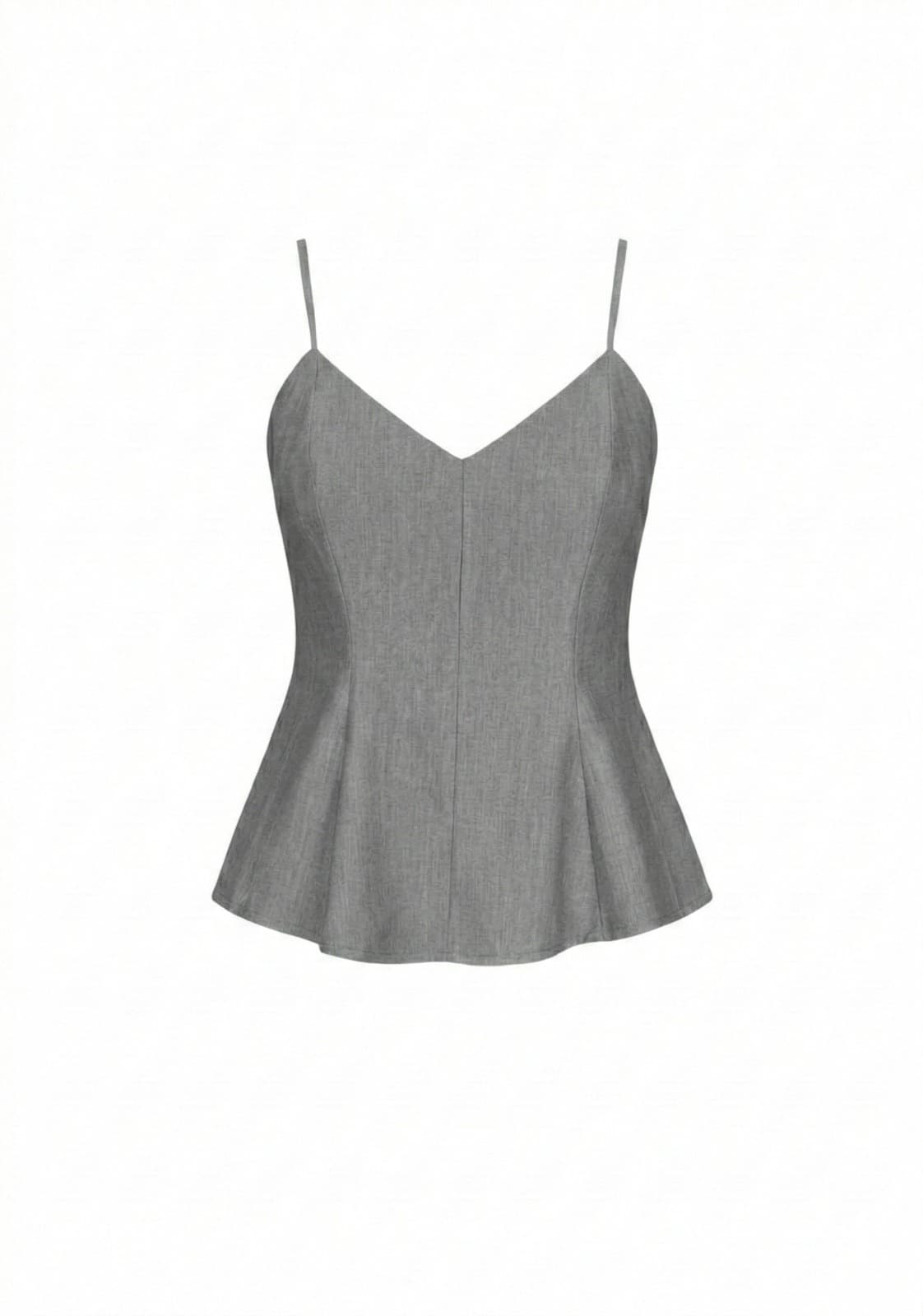 Regata alça fina acinturada — imagem 4